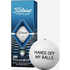 Golfbolde med tekst Titleist Tour Soft - Golfbolde med Tekst (3-pack)