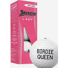 Damebolde Golfbolde Srixon Soft Feel Lady - Golfbolde med Tekst (3-pack)