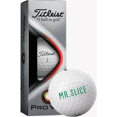 Titleist pro v1x Titleist Pro V1X - Golfbolde med Tekst (3-pack)