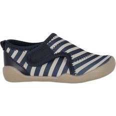 Blå Badesko Wheat Shawn Beach Shoe - Indigo Stripe