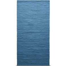 Rug Solid Cotton Bleu cm