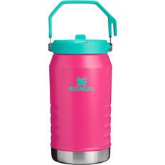 Kitchen Accessories Stanley IceFlow with Flip Straw Heat Wave Collection Passion Pink Water Bottle 64fl oz