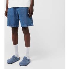 Obey – Ljusblå jeansshorts snickarstil
