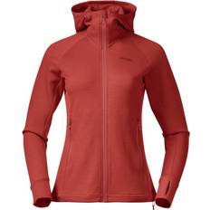 Bergans Women's Ulstein Wool Hood Jacket Wool jacket XL, red