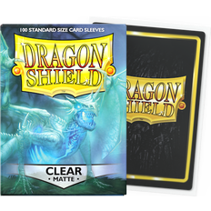 Clear Matte 100 Sleeves Standard Size