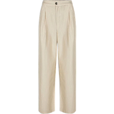 Modström Kläder Modström Isabelmd Pants - Summer Sand Pinstripe