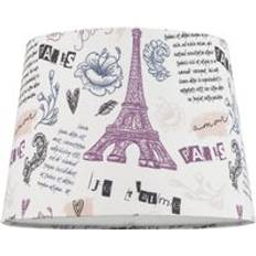 Linen Shades Happy Homewares Paris France Theme Linen Drum Shade