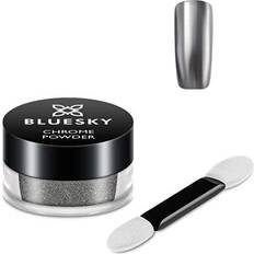 Bluesky Nail Powder Kit With Applicator Brush Metallic Gel Nail