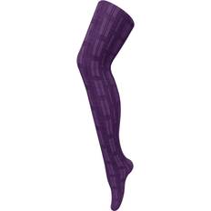 M Tights Sock Snob Womens Ladies Coloured Denier Opaque Fashion Tights Skye Purple