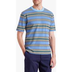 Paul Smith Stripe T Shirt Blue