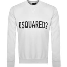 DSquared2 Man Jumpers DSquared2 Logo Sweatshirt White