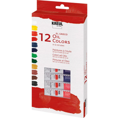 Kreul El Greco Oil Colors 12 Set