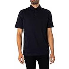 Armani Exchange Polo Shirts Armani Exchange Lettering Polo Shirt Navy