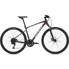 Giant M City Bikes Giant Roam Disc 2 2024 Hybrid Sports Bike - Charcoal Plum Men's Bike