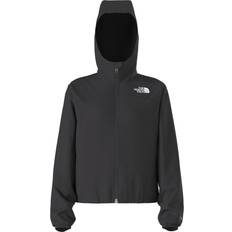 The North Face Ragazza Giubbotti The North Face Big Girl's Never Stop Hooded WindWall Jacket - Black