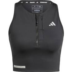 Donna - Rosa Magliette & Canotte Adidas HEAT.RDY Crop - Black