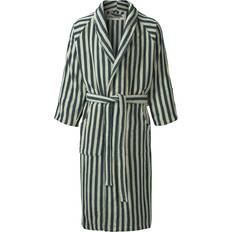 Dame - Grønne Nattøy Bongusta Naram Bathrobe - Seafoam/Deep Teal