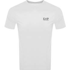 EA7 T-shirts EA7 Kärna Logo T-shirt - White