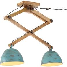 Adjustable arm Ceiling Lamps vidaXL 371933 Denim Blue Pendant Lamp ∅ 30cm