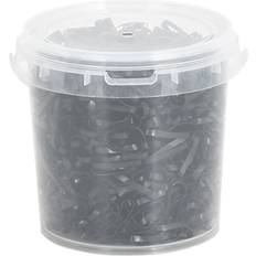 braiding bands for horse 1500 pcs black silicone