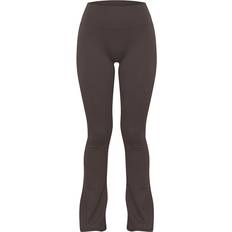 PrettyLittleThing Sport Sculpt High Waist Flare Yoga Pants - Espresso