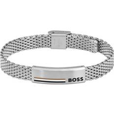 HUGO BOSS Alen Mesh Bracelet - Silver