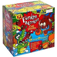 Funkee Monkee Cup Drinks Orange Raspberry 20cl 12pcs
