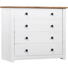 Armarios vidaXL Cabinet Pine Panama Sideboard 80x80cm