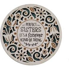 History & Heraldry Perfect sisters Coaster 9.5cm