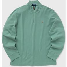 Clothing Polo Ralph Lauren LONG SLEEVE-KNIT green male Half-Zips now available at BSTN in