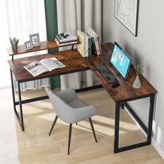 Merax L-shaped study Writing Desk