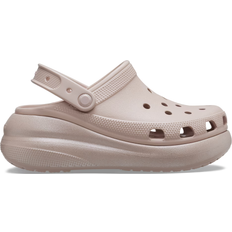 Rosa Pantoletten Crocs Crush Shimmer Clog - Pink Clay