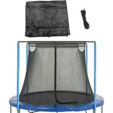 Trampolines Machrus Upper Bounce 12 ft Round Trampoline Safety Top Sleeve IS Net Black Trampolines