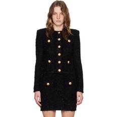 Balmain Jackets Balmain Black Hardware Jacket 0PA Noir FR