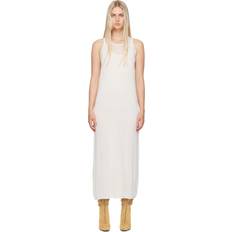 Cashmere - Women Dresses Toteme Off-White Layered Maxi Dress 187 Talc