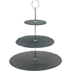 Mit Griff Kuchenplatten Round metal etagere serving rack Kuchenplatte