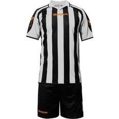 Soccer Uniform Sets Givova Jersey and shorts set Supporter Noir