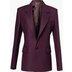 Viola Blazer Victoria Beckham Sleeve Detail Single Breasted Jacket