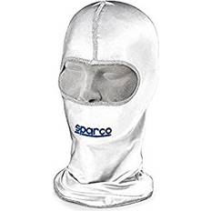 Unisex Balaklavor Sparco softknit go kart/karting/racing/motorsport open face balaclava white