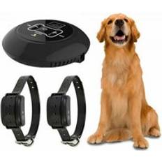 Pets Rose Wireless Electric Dog Fence Pet Control System, 0-100 Collar