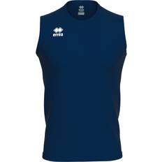 Blauw - Unisex Mouwloze shirts Errea Evo Tanktop - Bleu