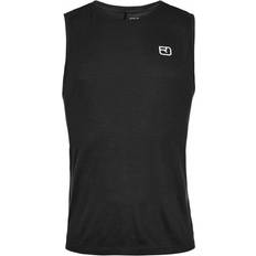 Ortovox Toppe svedundertøj Ortovox 120 Tec Fast Mountain Top Merino Shirt - Black