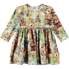 3-6M Klänningar Molo Teddy Friends Charmaine Klänning