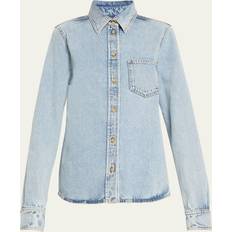 Shirts Toteme Petite Denim Shirt LIGHT/PASTEL BLUE 38 FR 6 US