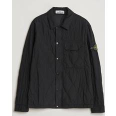 Stone Island Fili Quilted-TC Garment Dyed Jacket Black