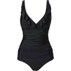 Trofé Bademode Trofé Rimini Solid Swimsuit Black