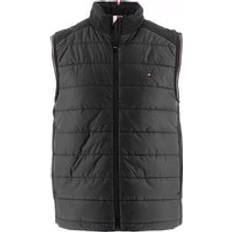 Tommy Hilfiger Black Vests Tommy Hilfiger Black Warm Tech Padded Gilet