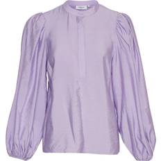 Violet Chemisiers Moss Copenhagen Chemisier Femme Meredy - Violet