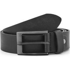 Bosswik Leather Belt - Black