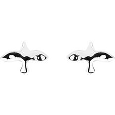 Emma Israelsson Smycken Emma Israelsson Organic Dove Pin Earrings Silver